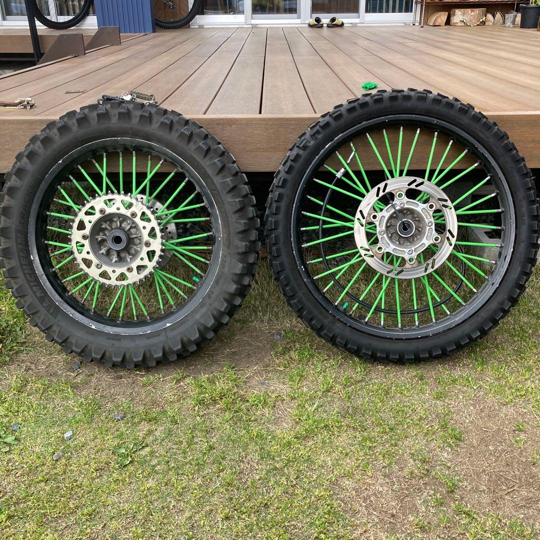 klx250 タイヤホイールセット
