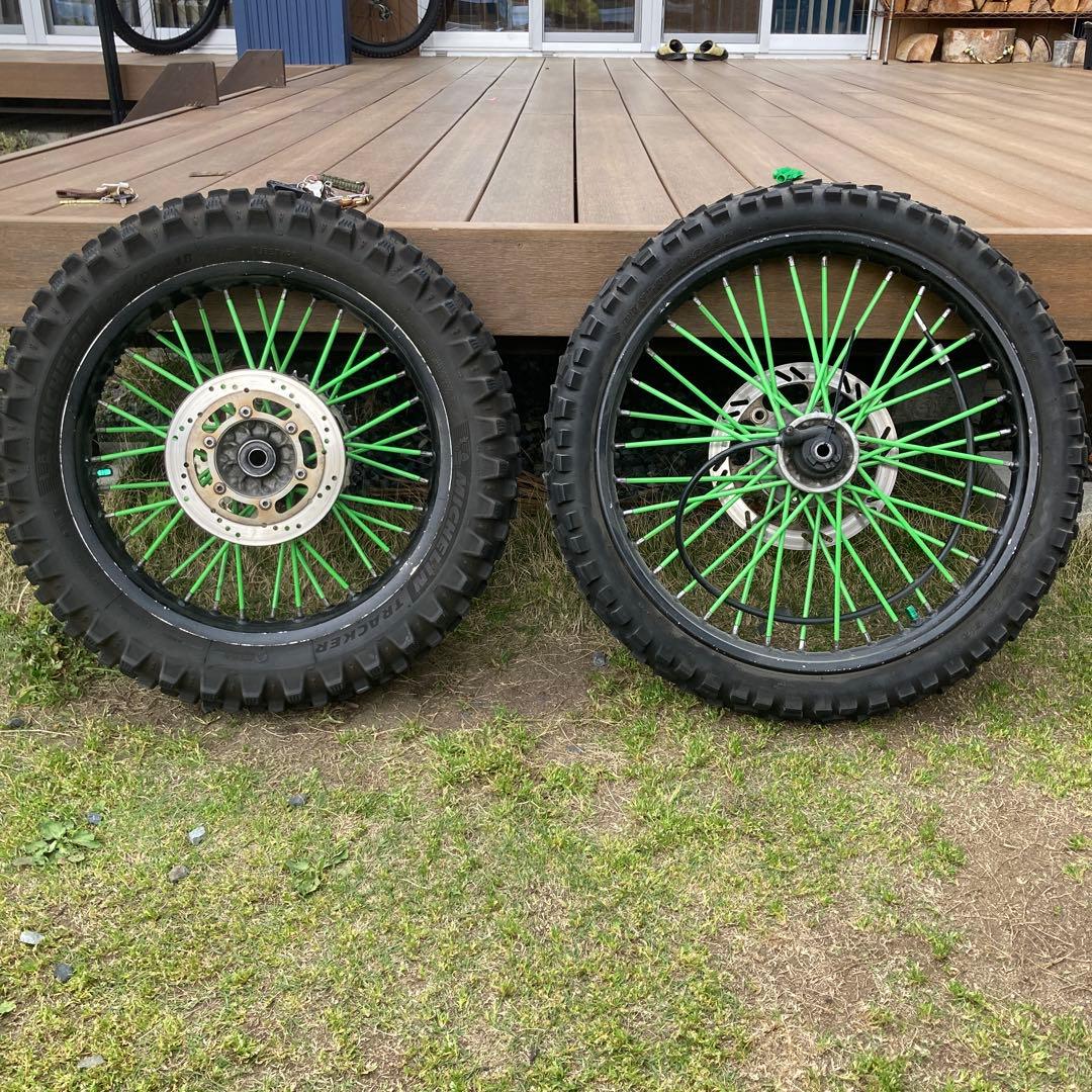 klx250 タイヤホイールセット