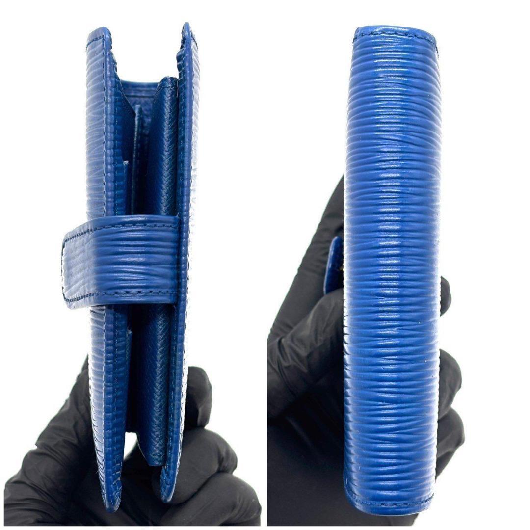 き*ま様 ルイ・ヴィトン　エピ 二つ折り財布 ポルトビエ・コンパクト M6355