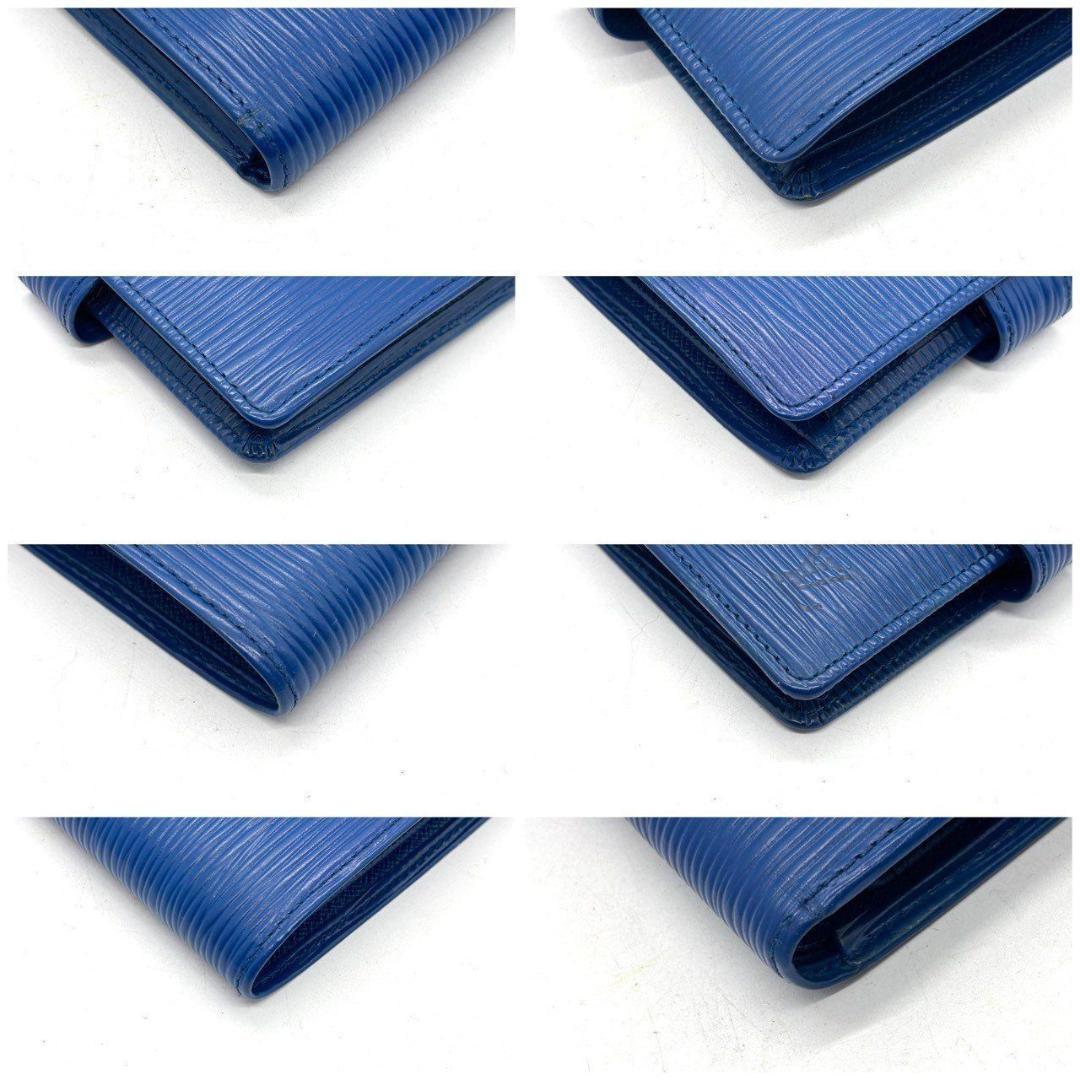 き*ま様 ルイ・ヴィトン　エピ 二つ折り財布 ポルトビエ・コンパクト M6355