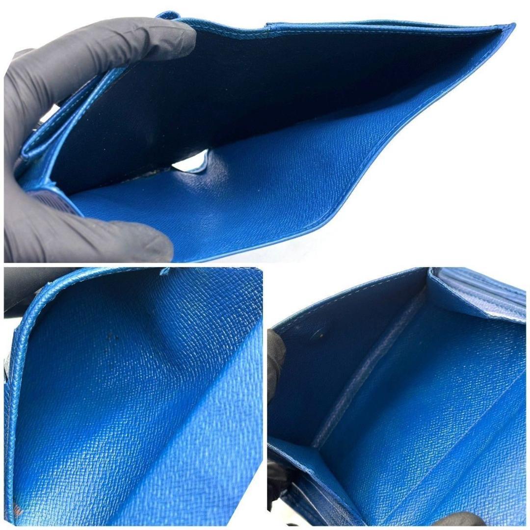 き*ま様 ルイ・ヴィトン　エピ 二つ折り財布 ポルトビエ・コンパクト M6355