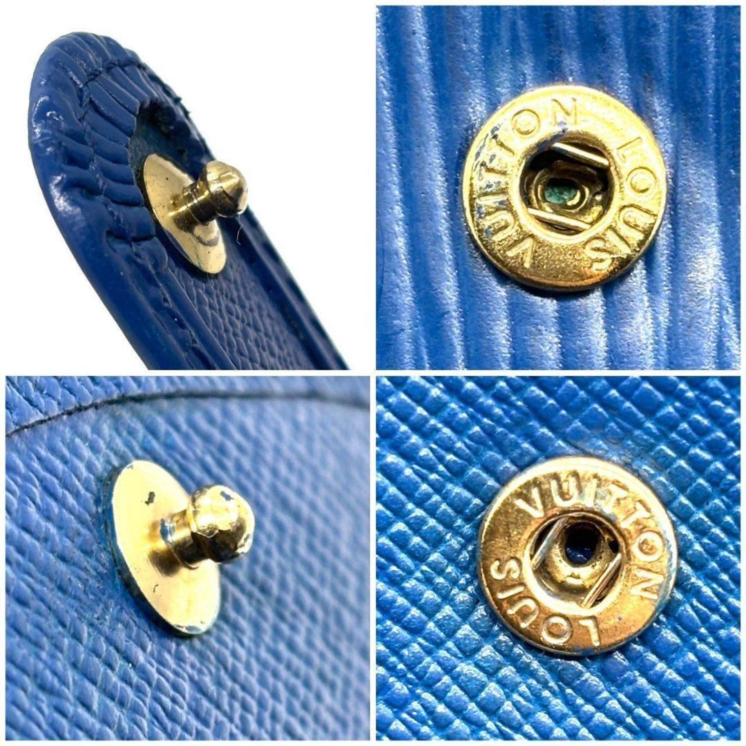 き*ま様 ルイ・ヴィトン　エピ 二つ折り財布 ポルトビエ・コンパクト M6355