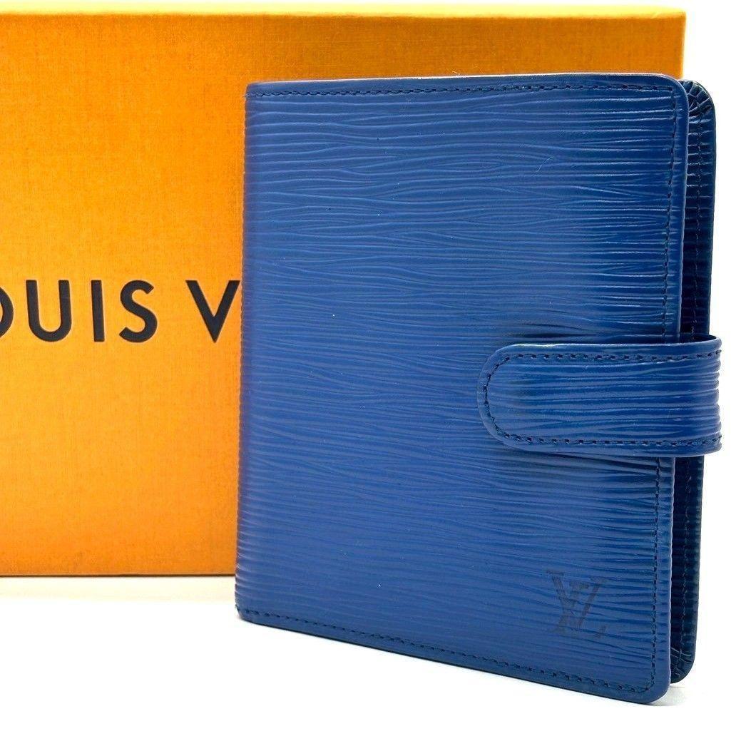 き*ま様 ルイ・ヴィトン　エピ 二つ折り財布 ポルトビエ・コンパクト M6355