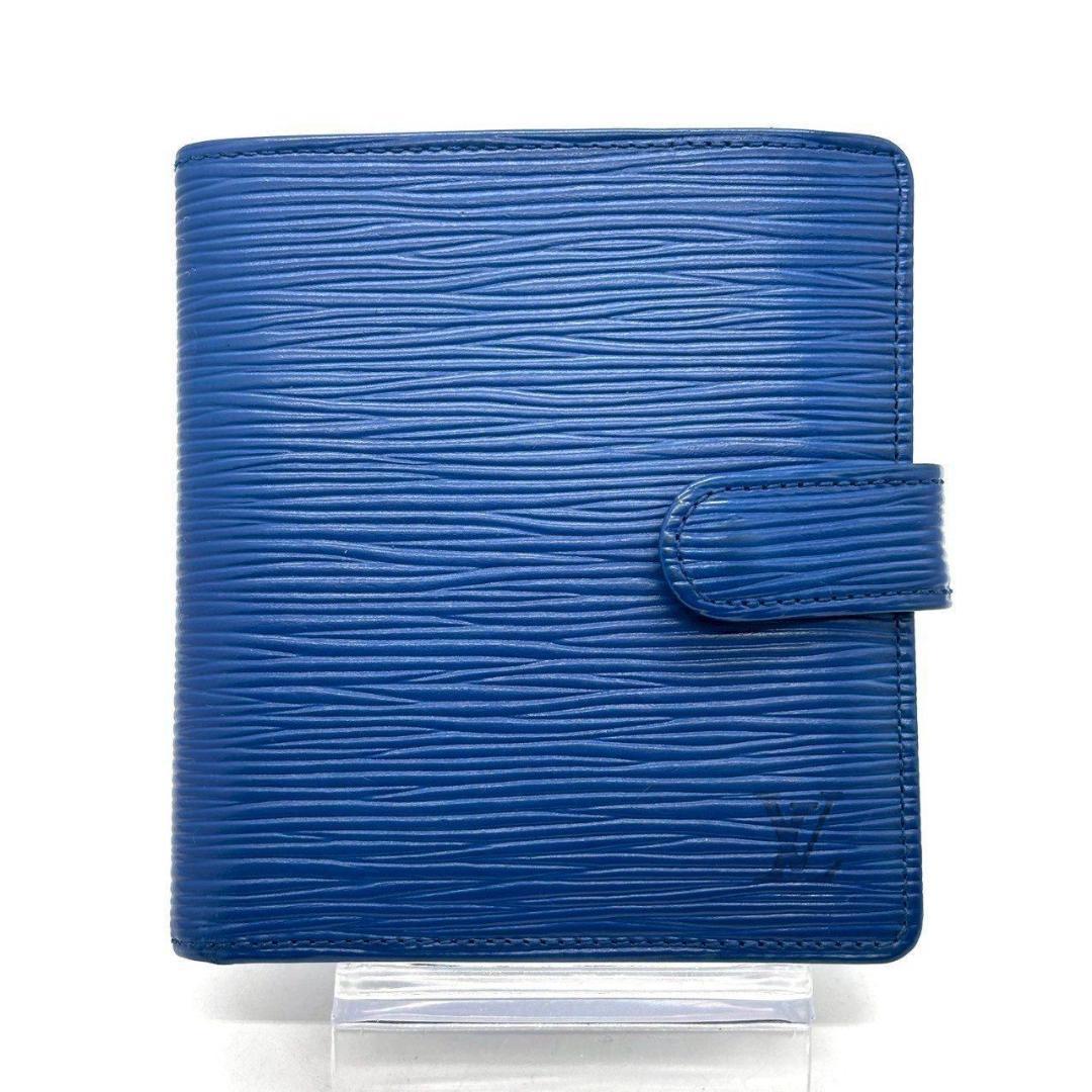 き*ま様 ルイ・ヴィトン　エピ 二つ折り財布 ポルトビエ・コンパクト M6355