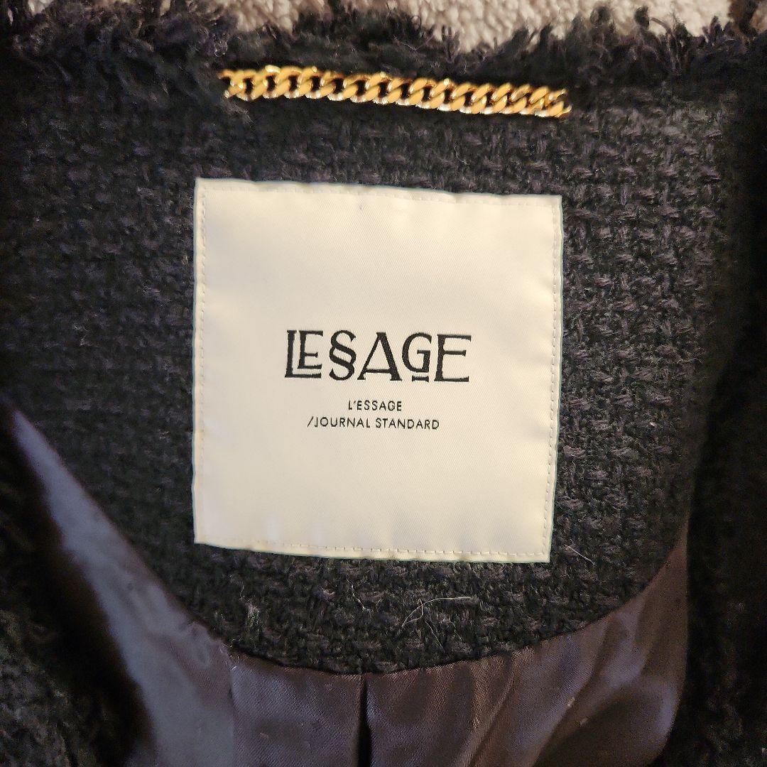 JOURNAL STANDARD L'ESSAGE ツイードBIGジャケット