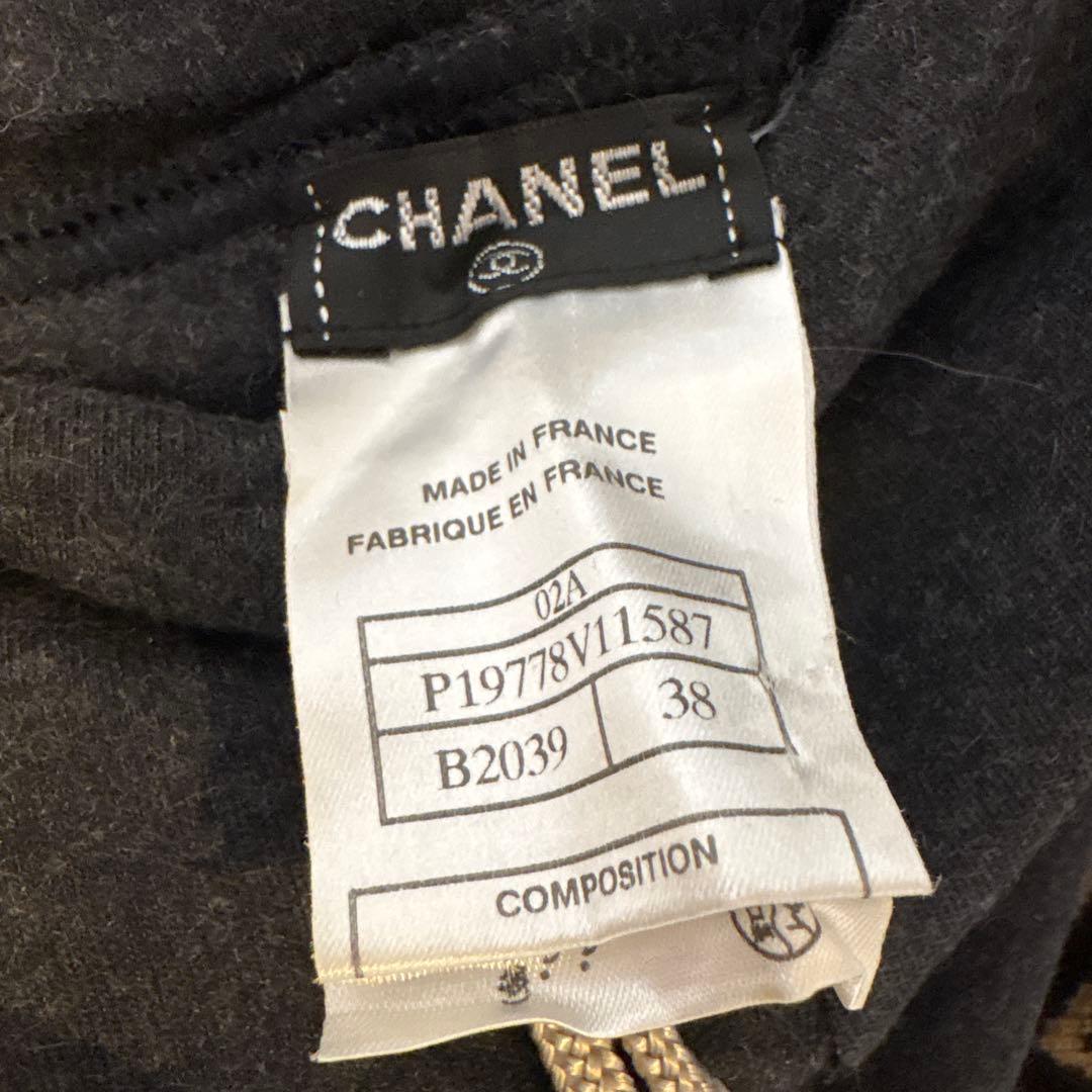 CHANEL ジャージ　スウェット　パンツ 38 美品