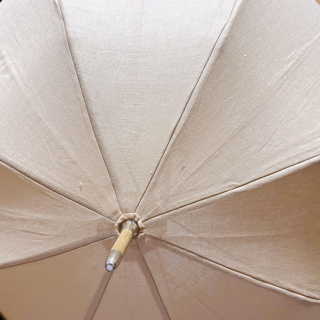 限定品【極美品】ヘレンカミンスキー×ハンウェイ コラボ 日傘 ベージュ×ブラック