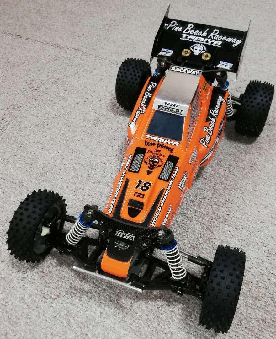 明日終了⭐タミヤDT-03レーシングファイターOP付 2.4GHz仕様セット⭐