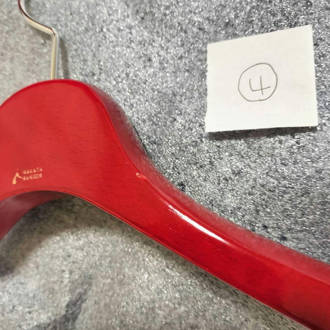 赤色 NAKATA HANGER レディース 約39cm 6本セット