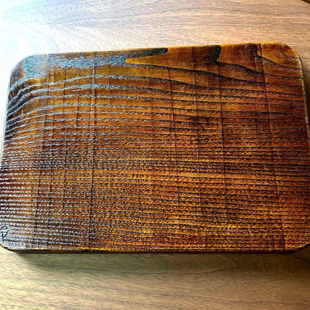 【新品・未使用】　♡ 佃眞吾さん　我谷盆トレー　サイン入り