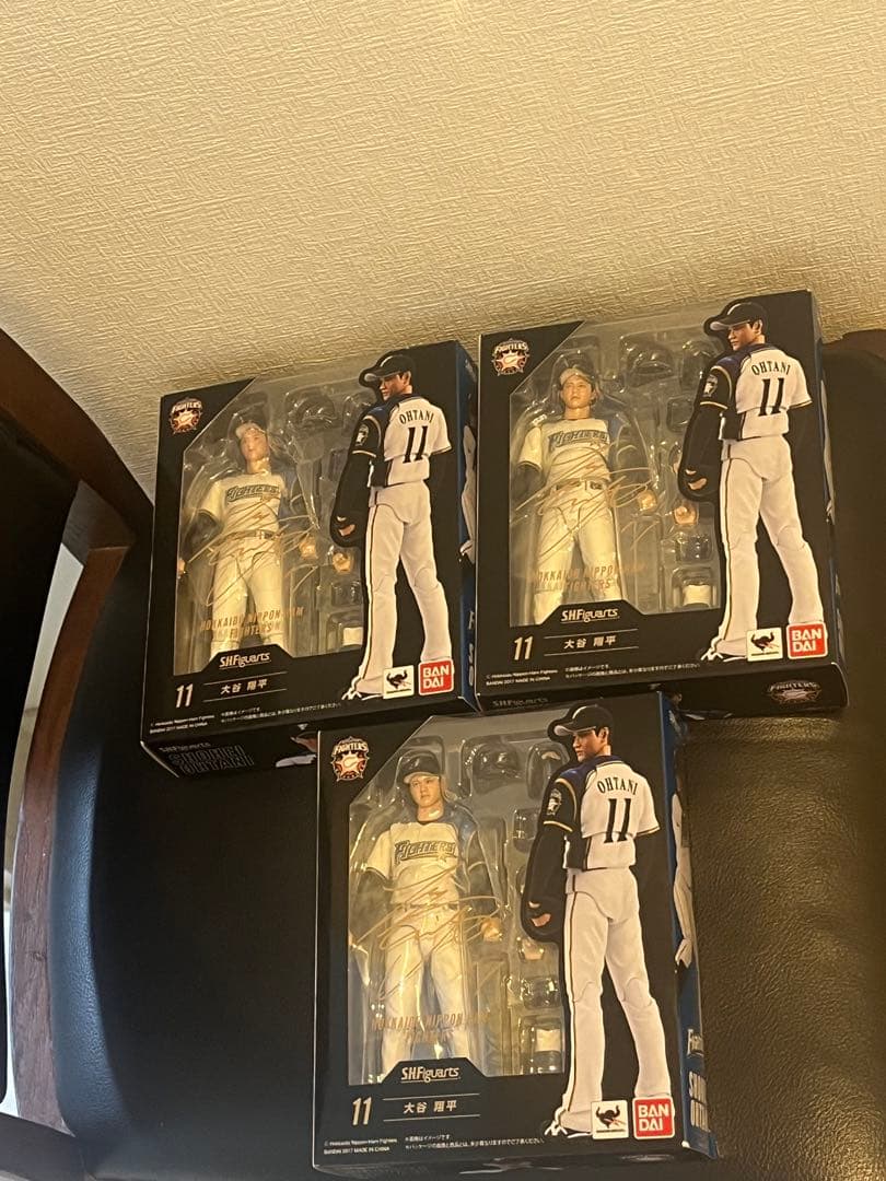 カ*ラ様 大谷翔平 S.H.フィギュアーツ 北海道日本ハムファイターズ　3箱まと