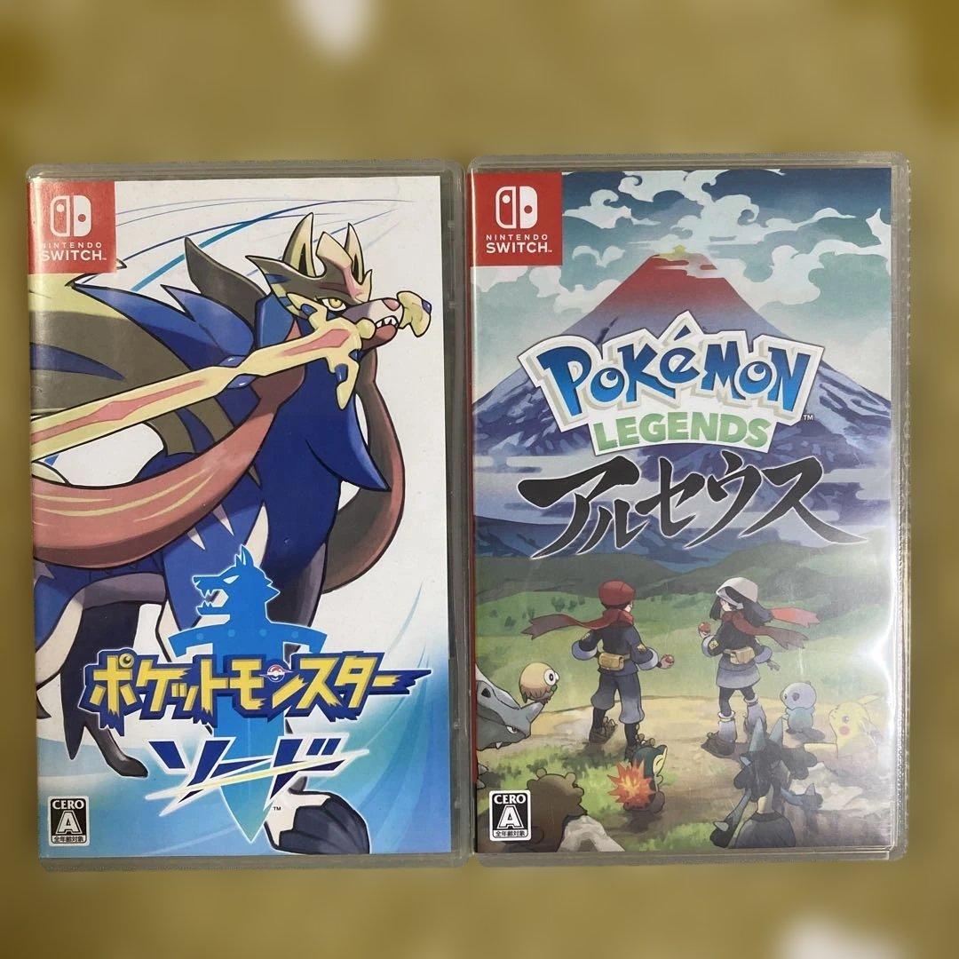 動作確認　ポケットモンスター ソード & アルセウス セット
