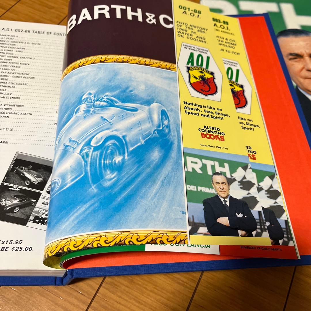 絶版　入手困難　ABARTH　GUIDE　アバルトガイド　FAZA版　カーグラ