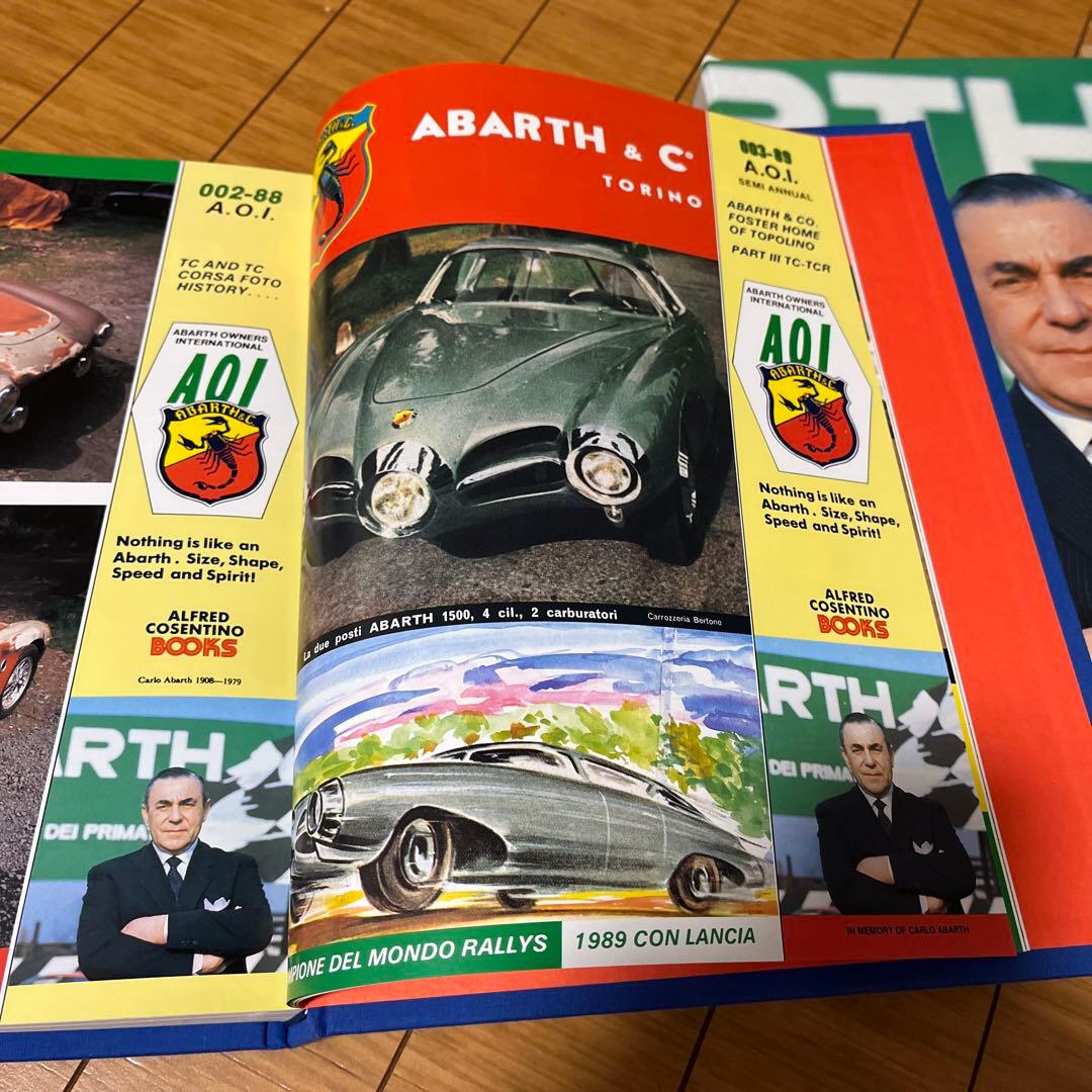 絶版　入手困難　ABARTH　GUIDE　アバルトガイド　FAZA版　カーグラ