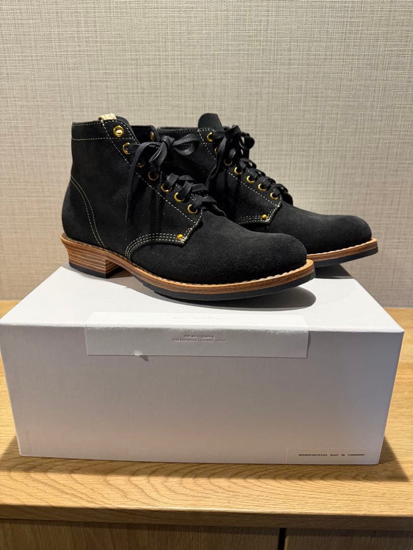 visvim BRIGADE BOOTS FOLK ブラック