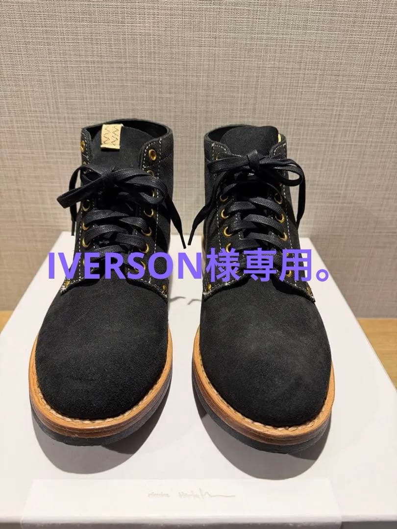 visvim BRIGADE BOOTS FOLK ブラック