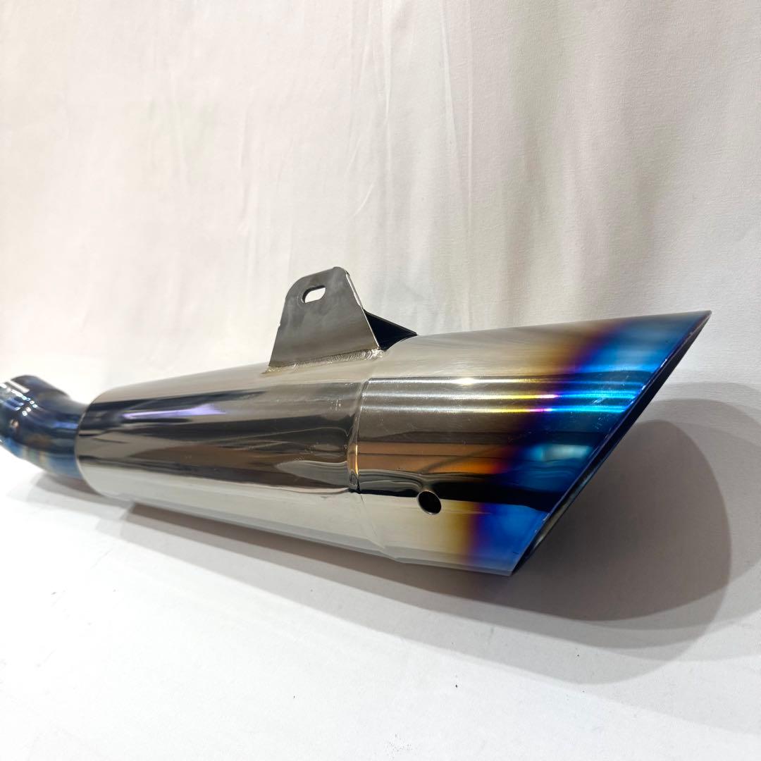 Ninja H2　トリックスター　レーシング スリップオンマフラー　メガホン