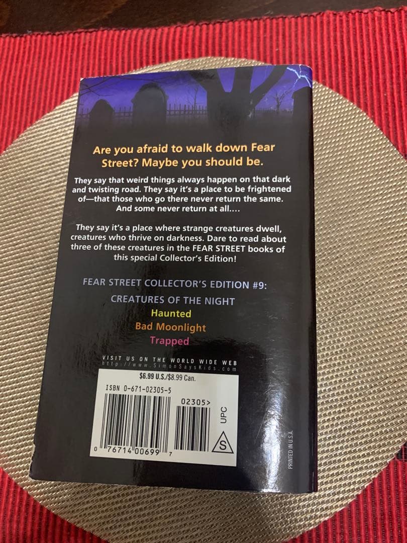 【3in1】 Creatures of the Night R.L. Stine