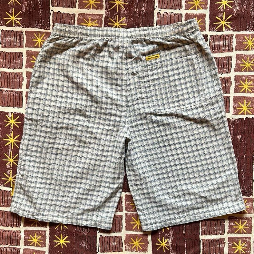 90s BODY GLOVE USA製 チェック柄 ハーフパンツ