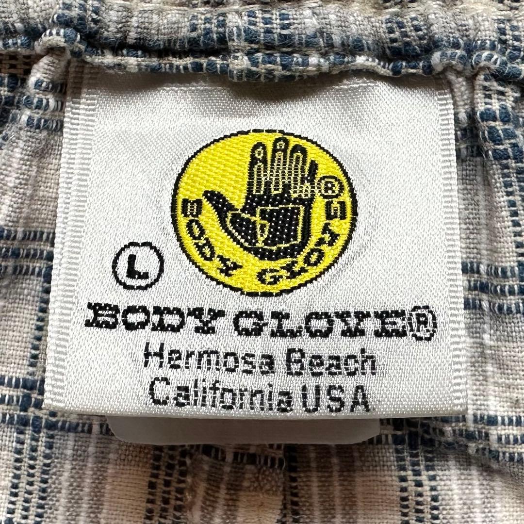 90s BODY GLOVE USA製 チェック柄 ハーフパンツ