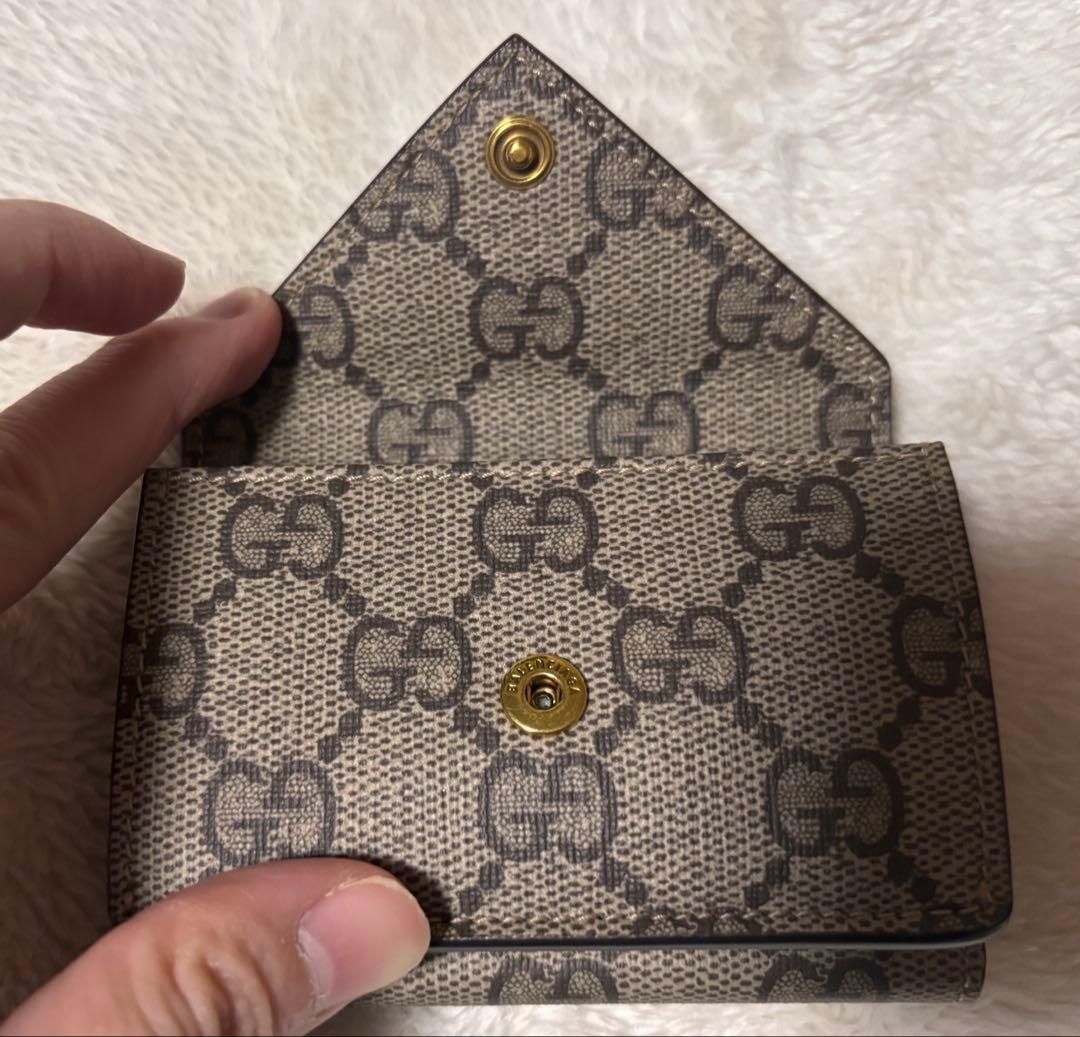 GUCCI × Balenciaga三つ折り財布　ミニウォレット