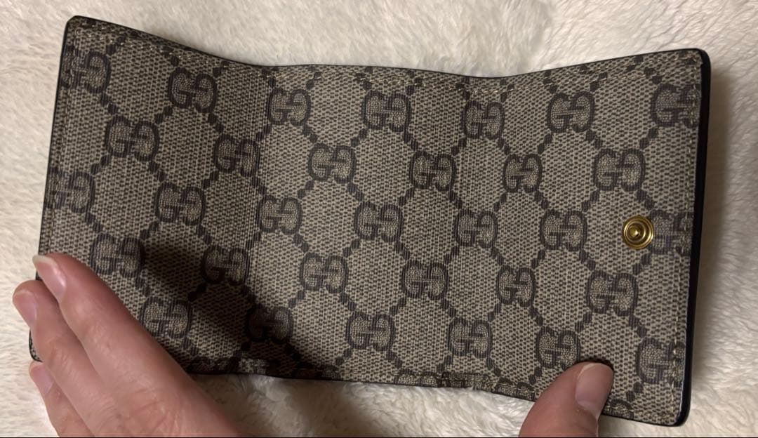 GUCCI × Balenciaga三つ折り財布　ミニウォレット