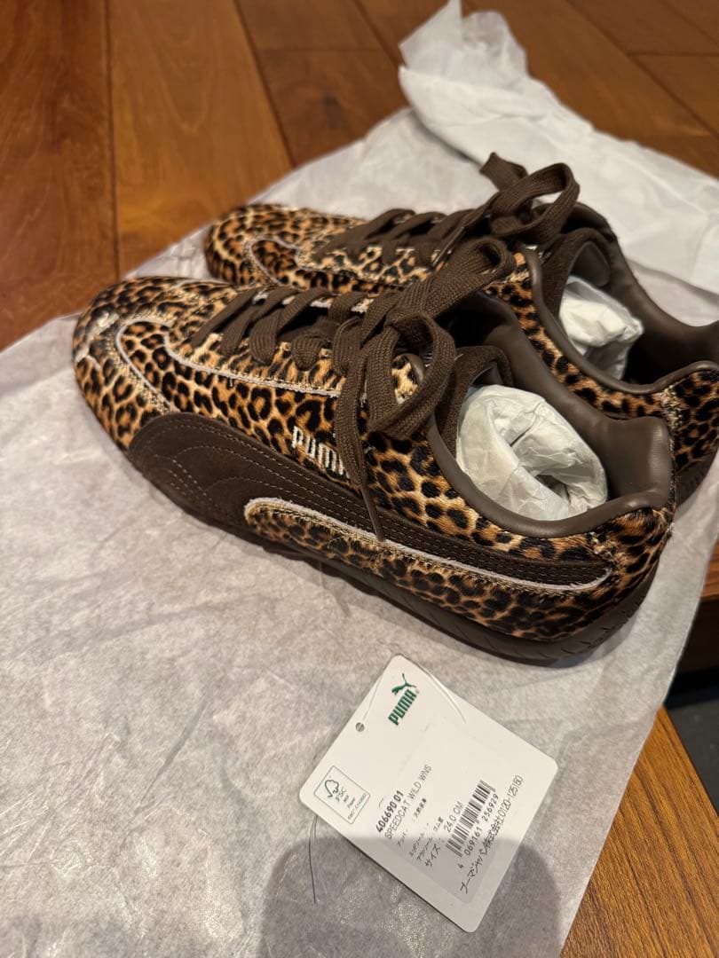 PUMA ヒョウ柄 レオパード スピードキャット24cm