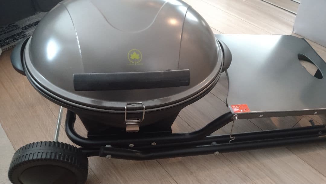 ロゴス　LOGOS　美品　バーベキューコンロ グレー　エレグリル