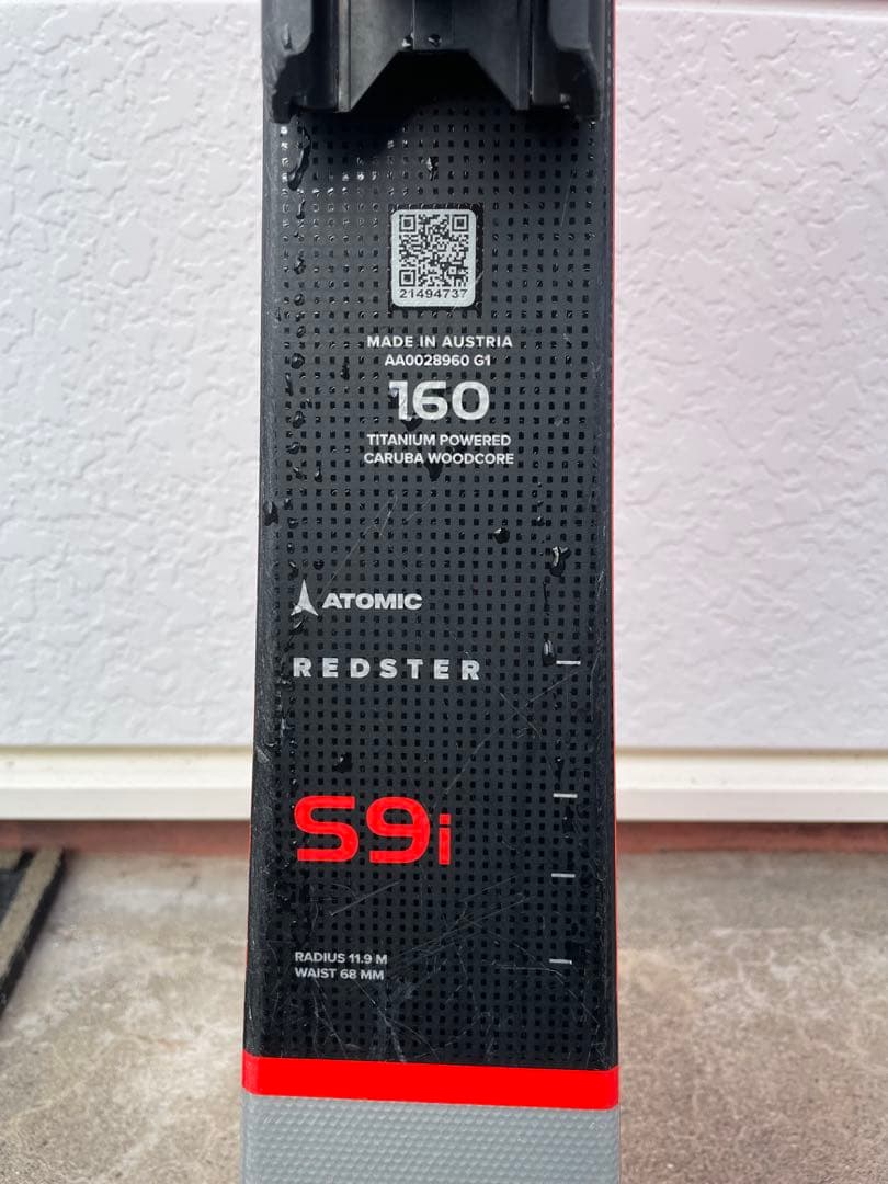 スキー ATOMIC REDSTER S9i 160cm
