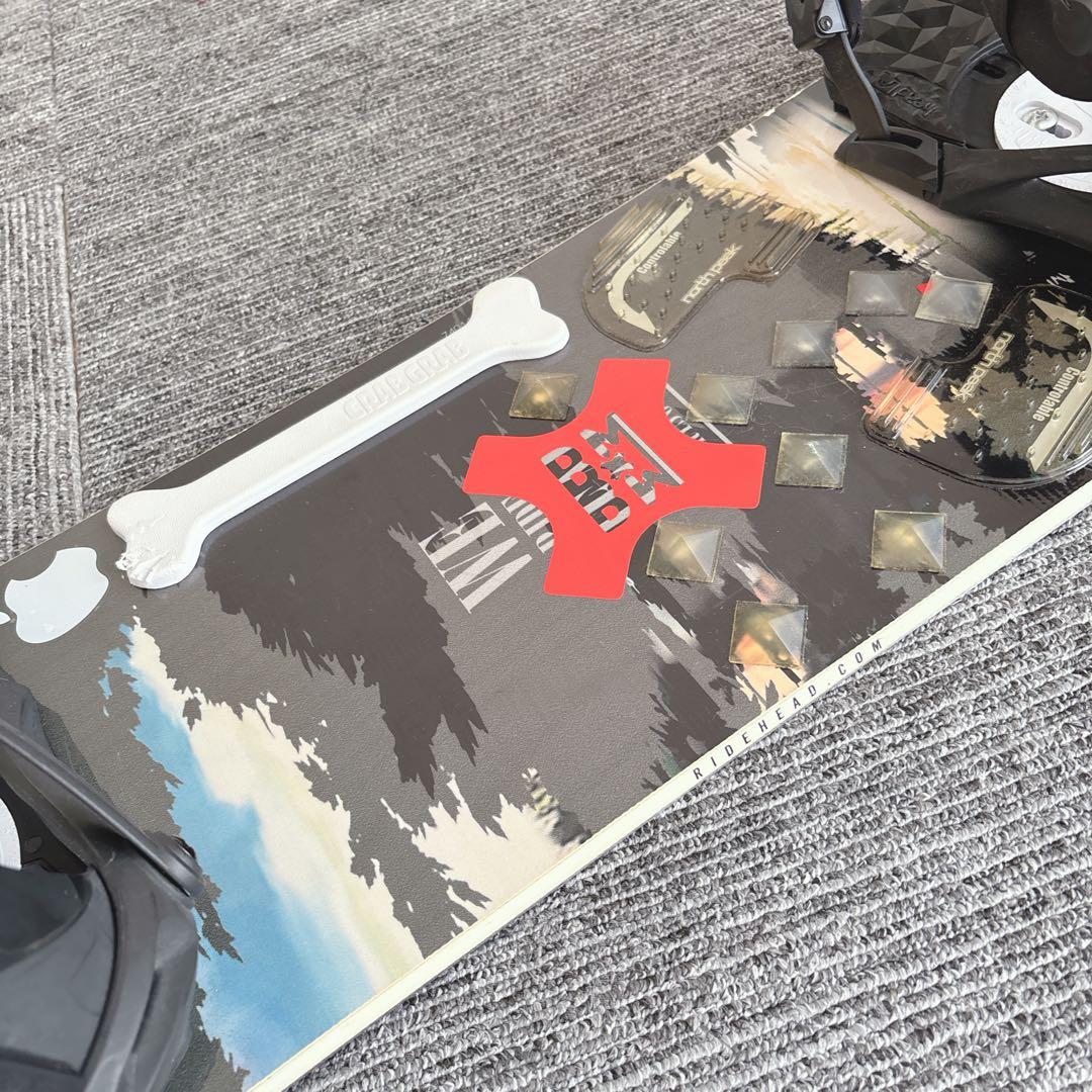 23超豪華❗️HEAD メンズスノーボードセット★スノボ151cm+ビン付