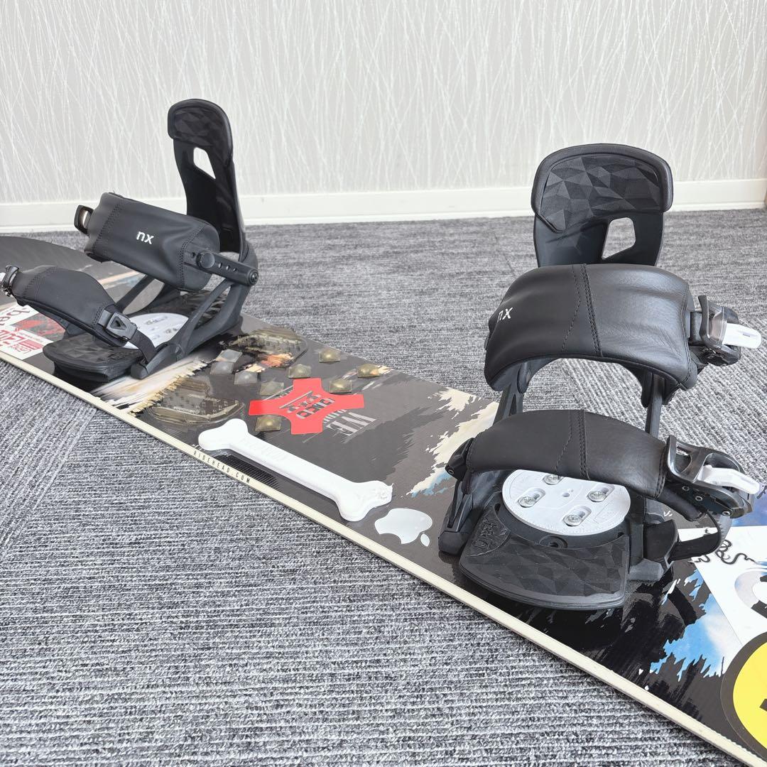 23超豪華❗️HEAD メンズスノーボードセット★スノボ151cm+ビン付