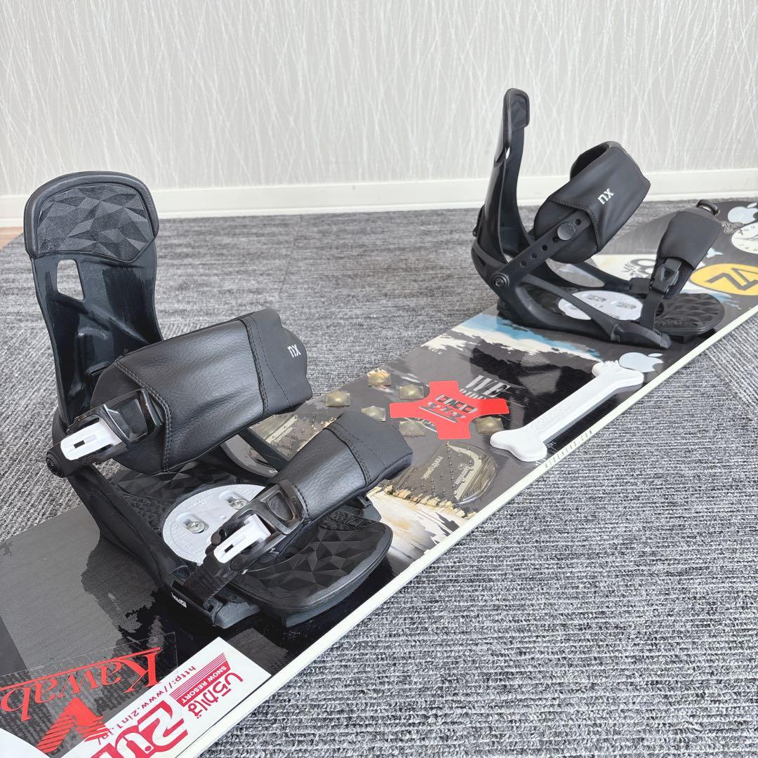 23超豪華❗️HEAD メンズスノーボードセット★スノボ151cm+ビン付