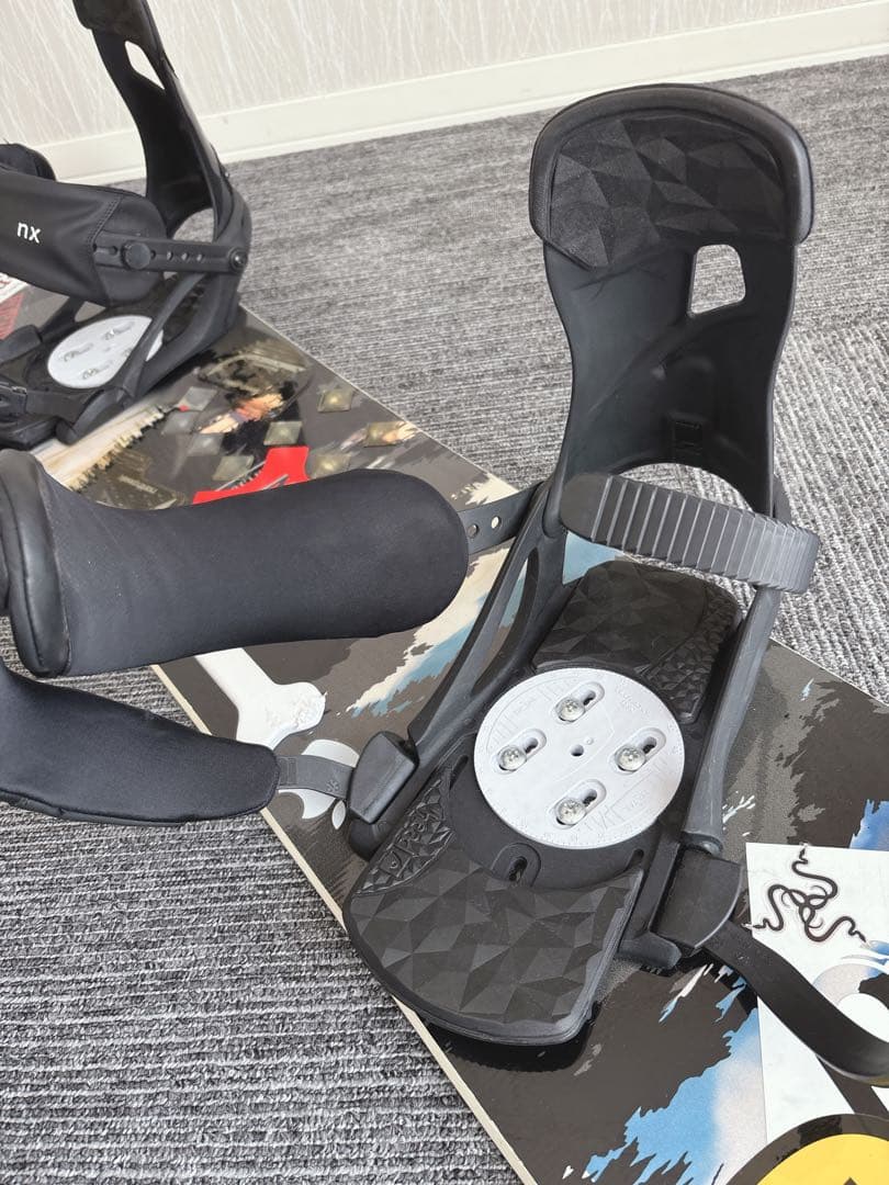 23超豪華❗️HEAD メンズスノーボードセット★スノボ151cm+ビン付