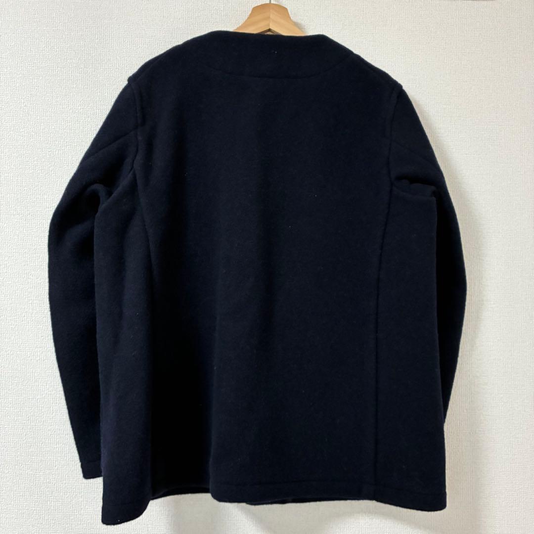 【美品】DANTON ダントン ウールモッサノーカラージャケット サイズ 40