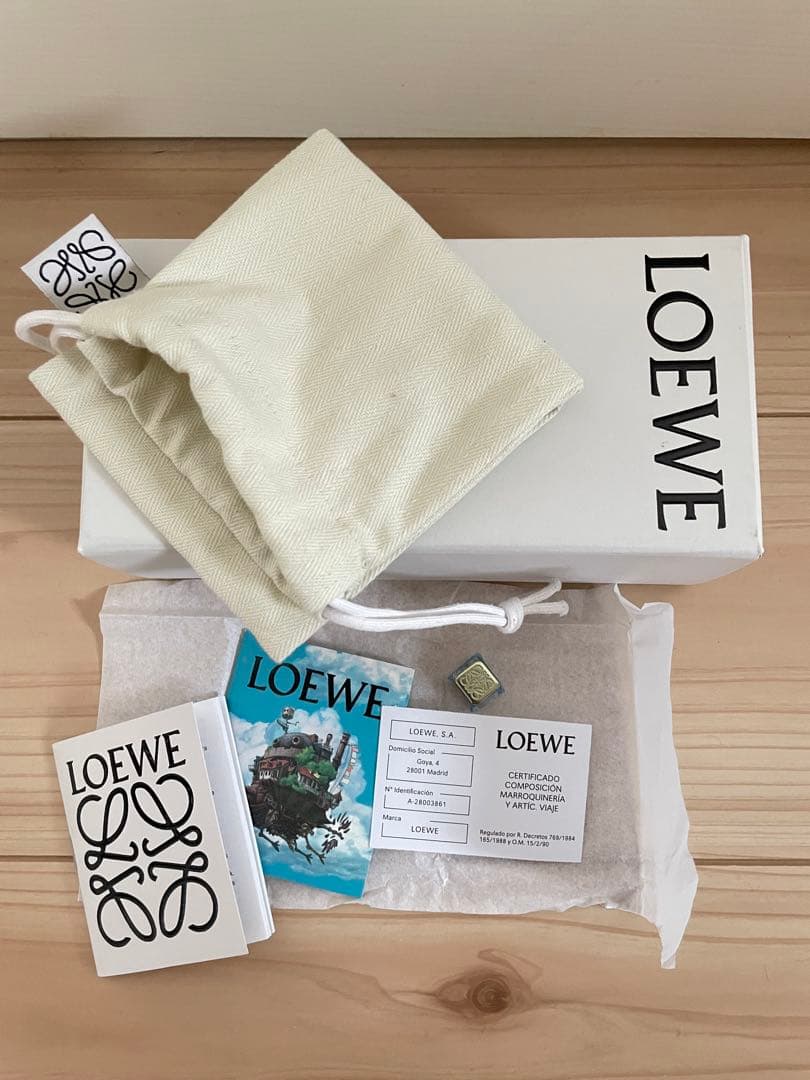 LOEWE ロエベ×スタジオジブリ ハウルの動く城 マルクル キーホブ チャーム