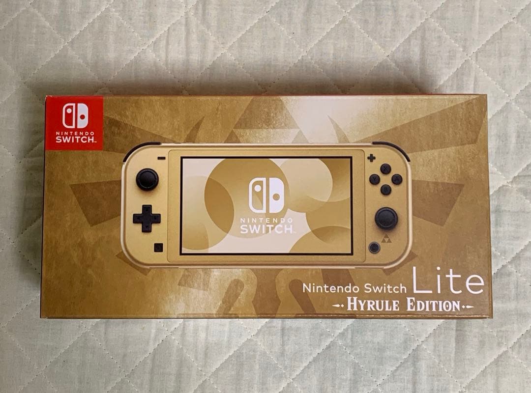 【未使用に近い】ニンテンドースイッチ ライト ハイラルエディション