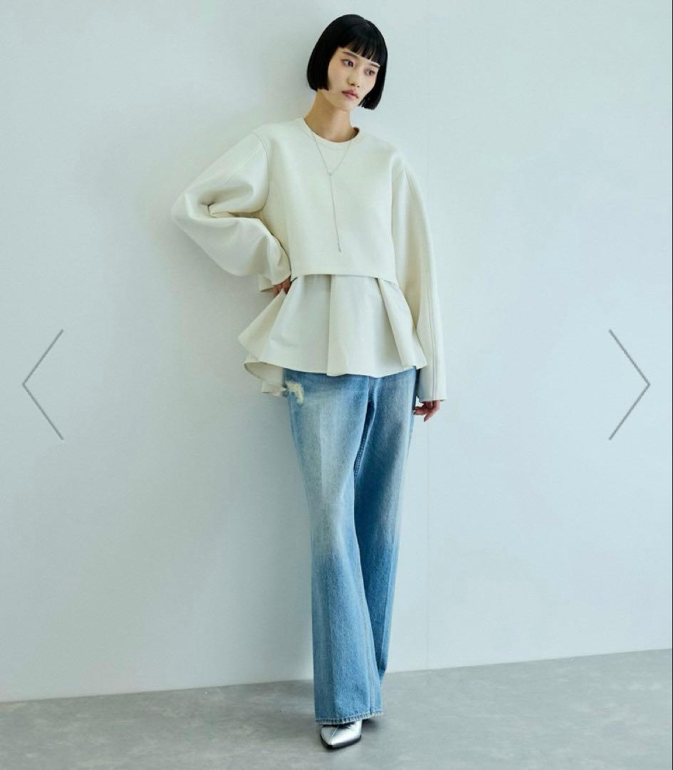 【最終値下げ】ADAM ET ROPE' FEMME新品トップス