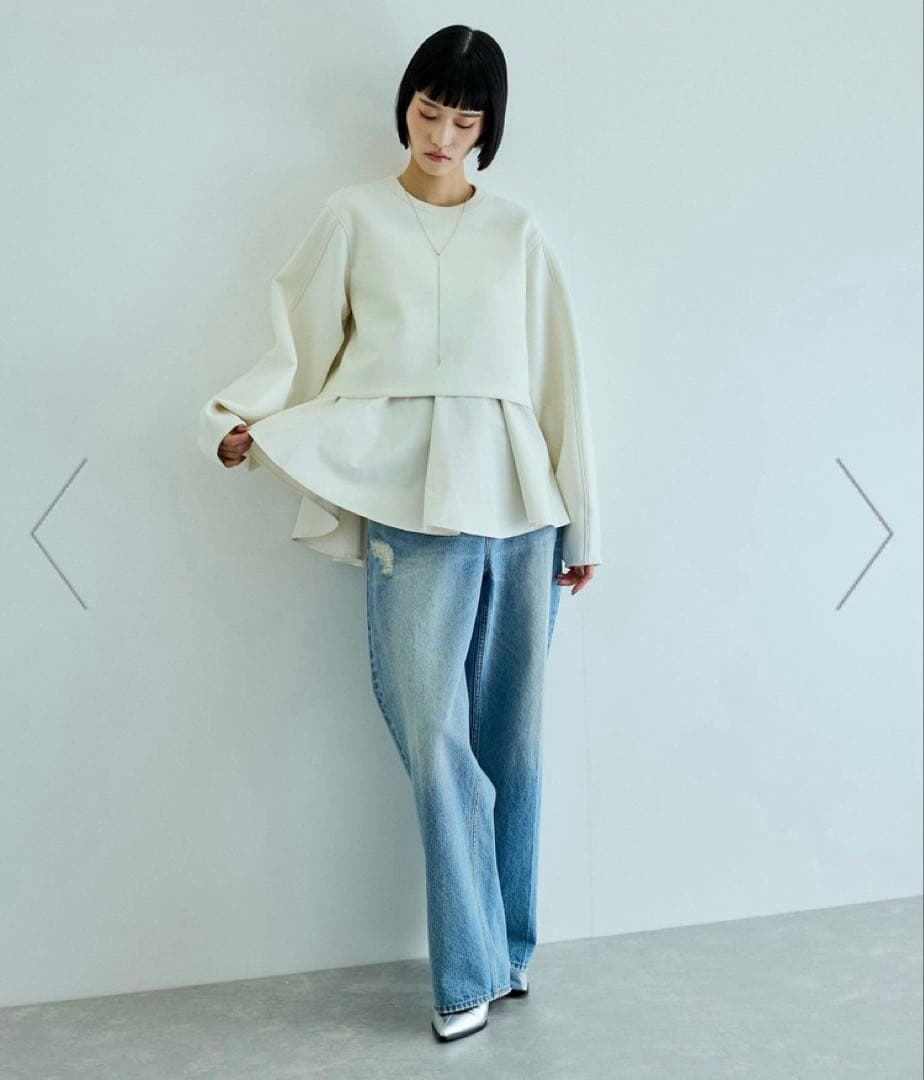 【最終値下げ】ADAM ET ROPE' FEMME新品トップス