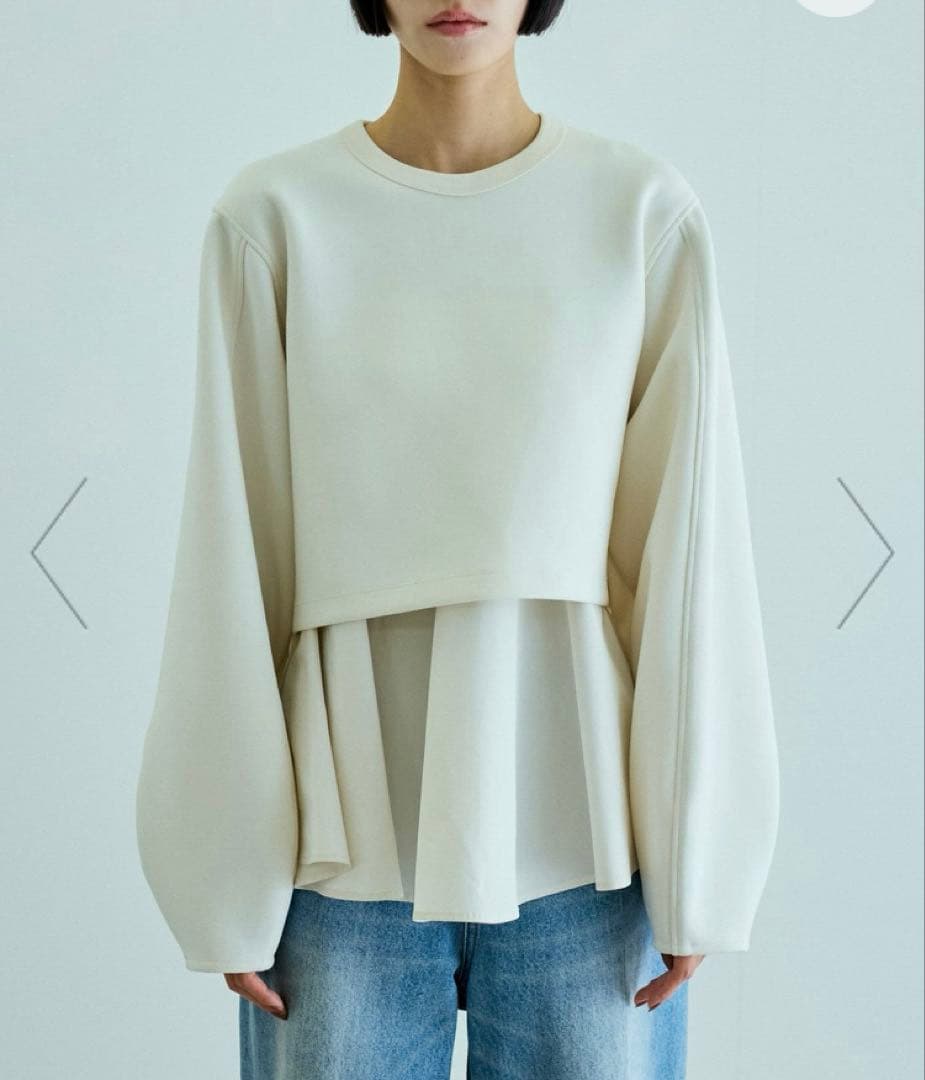 【最終値下げ】ADAM ET ROPE' FEMME新品トップス