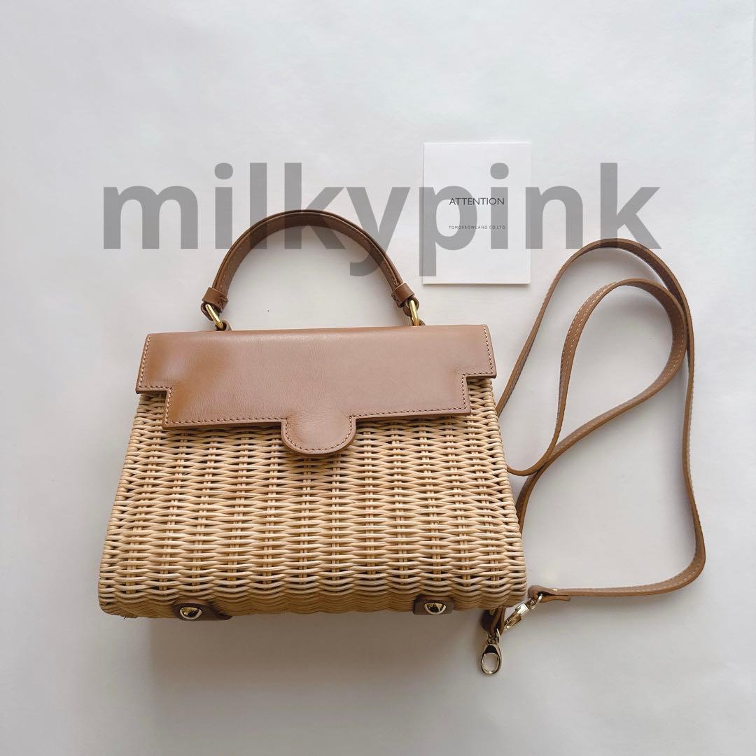 美品♡トーマソカンダリア　カゴショルダー 2wayハンドバッグ♡トゥモローランド