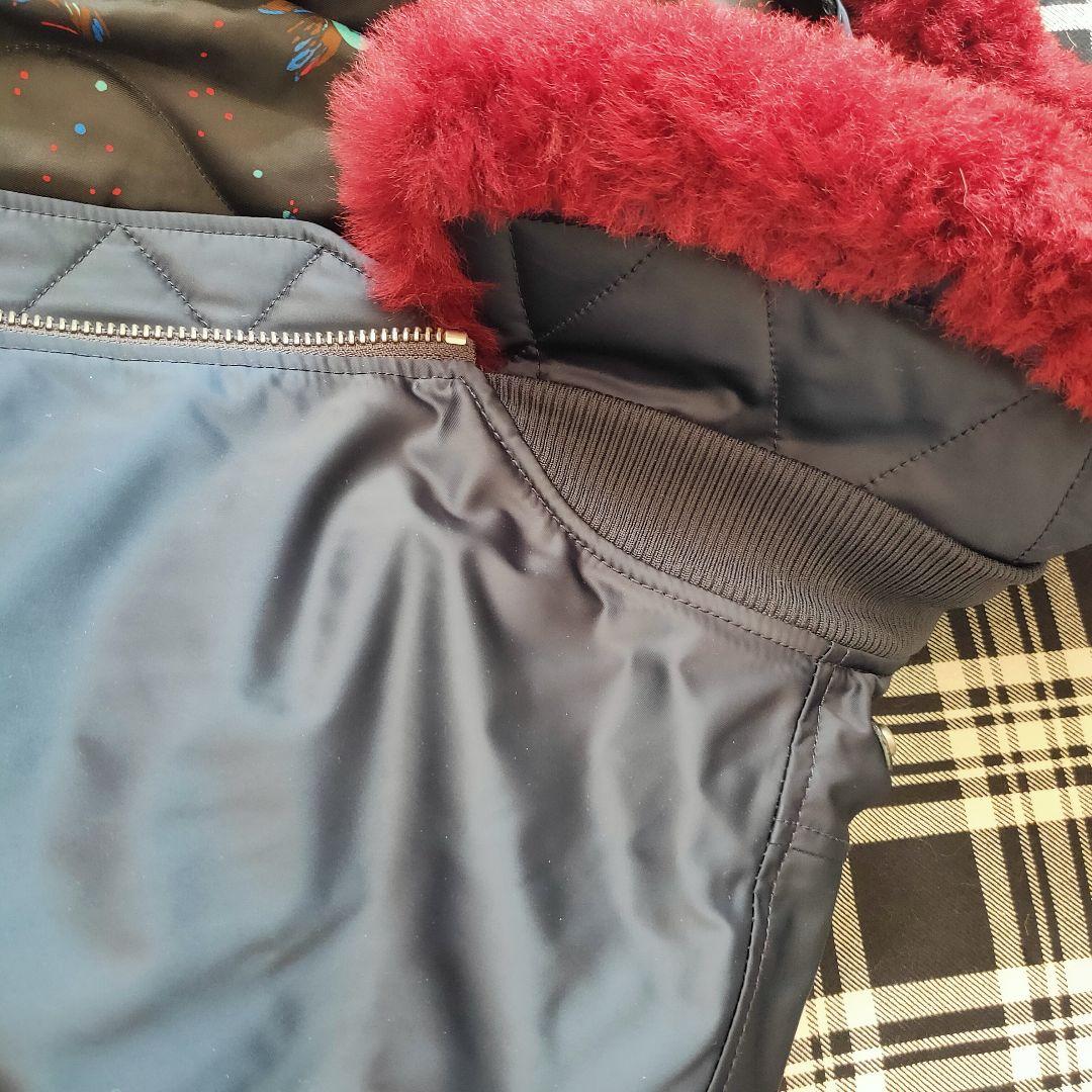 コーチ COACH ファー付きMA-1ブルゾン ジャケット ジップアップ