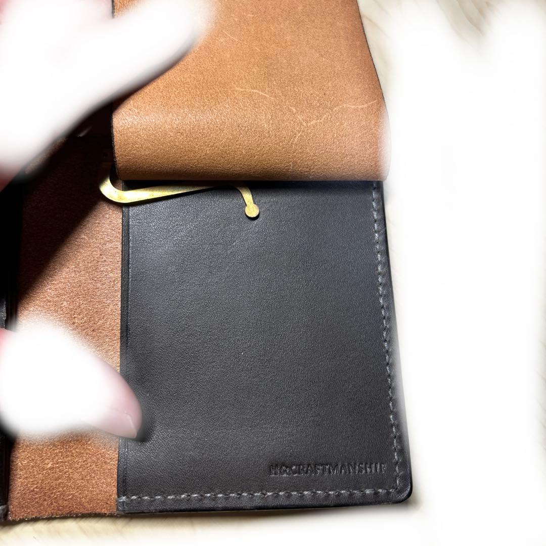H&CRAFTMANSHIP マネークリップ 小銭入れ付き