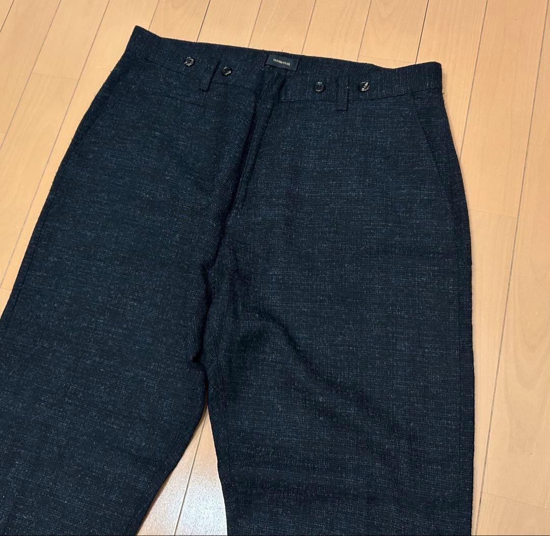 パンツ undercover 2017AW Wool Tapered Slacks 4