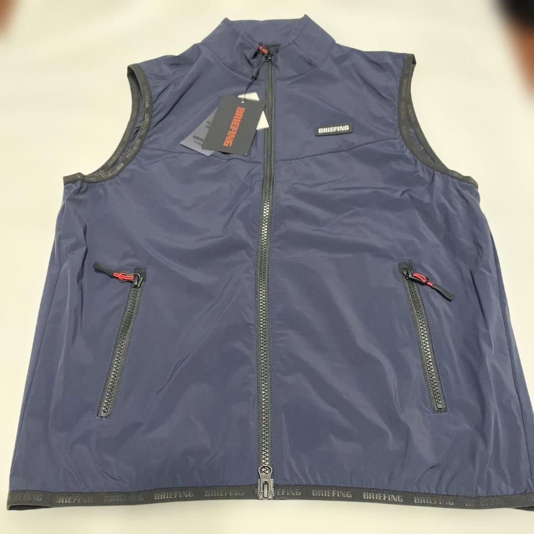 BRIEFING ネイビー ゴルフベスト☆新品未使用☆サイズS