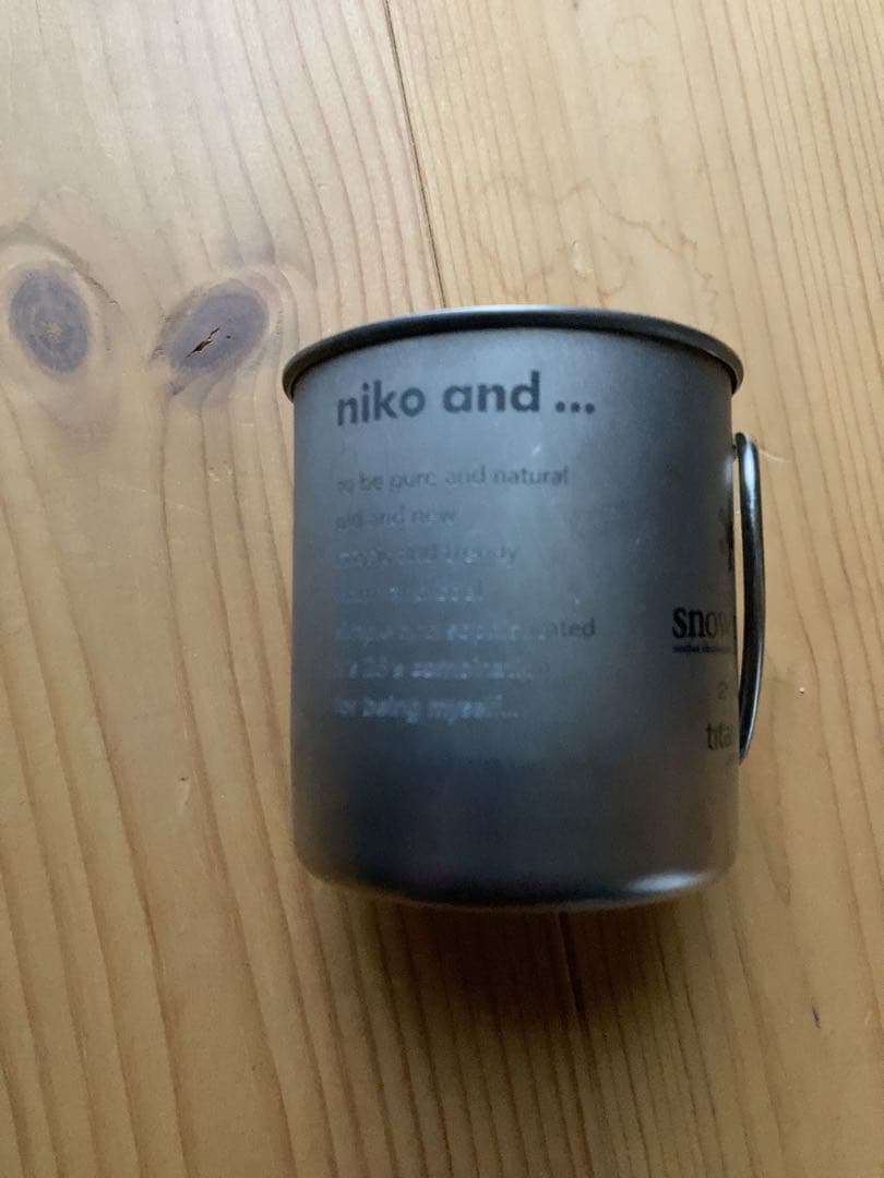 【激レア】スノーピーク ×niko and  ニコアンド　コラボマグ
