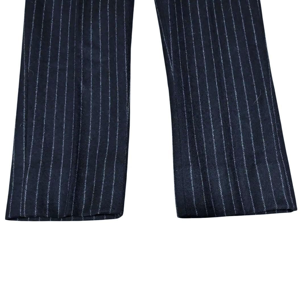 美品☆UNITED ARROWS セットアップ　濃紺　ストライプ　ダブル　M