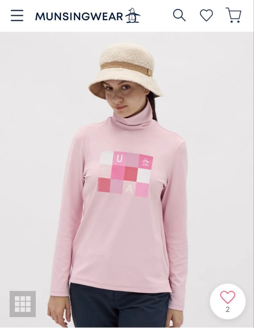 ペンギンバイマンシングウェア　ゴルフウェア　長袖　Mサイズ