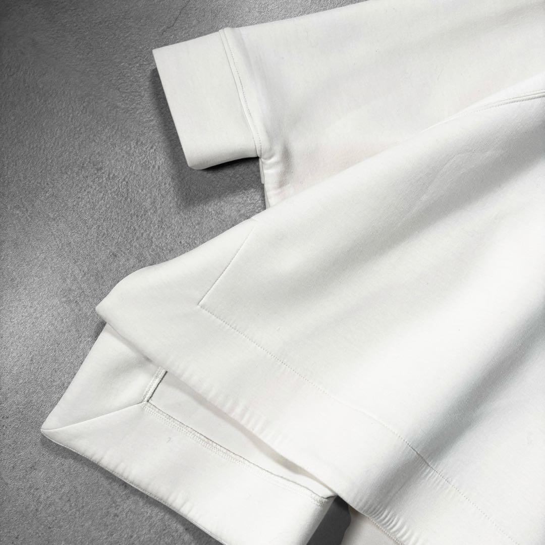 コグザビッグスモーク MEGACREWNECK ドルマン スウェット 白 日本製