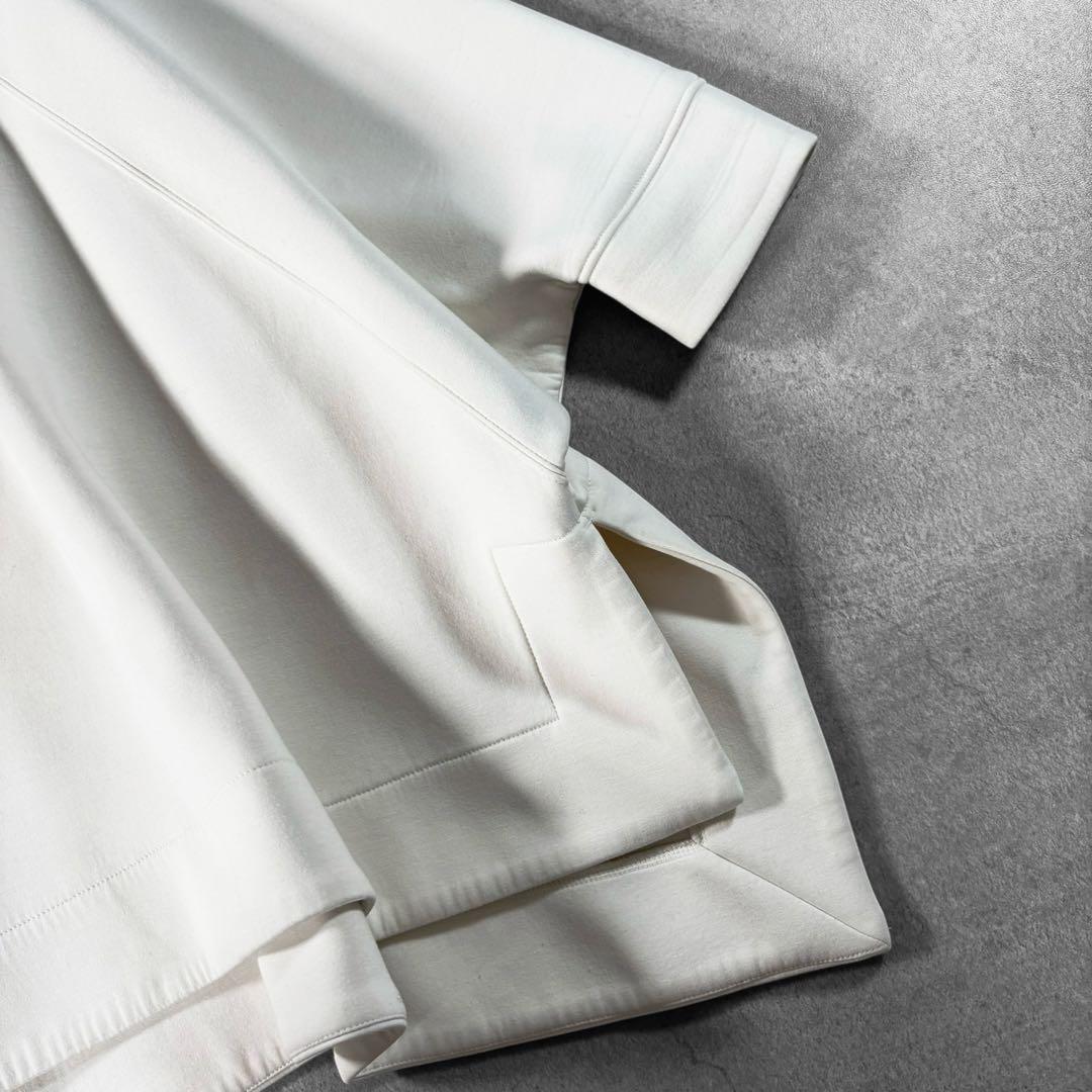 コグザビッグスモーク MEGACREWNECK ドルマン スウェット 白 日本製