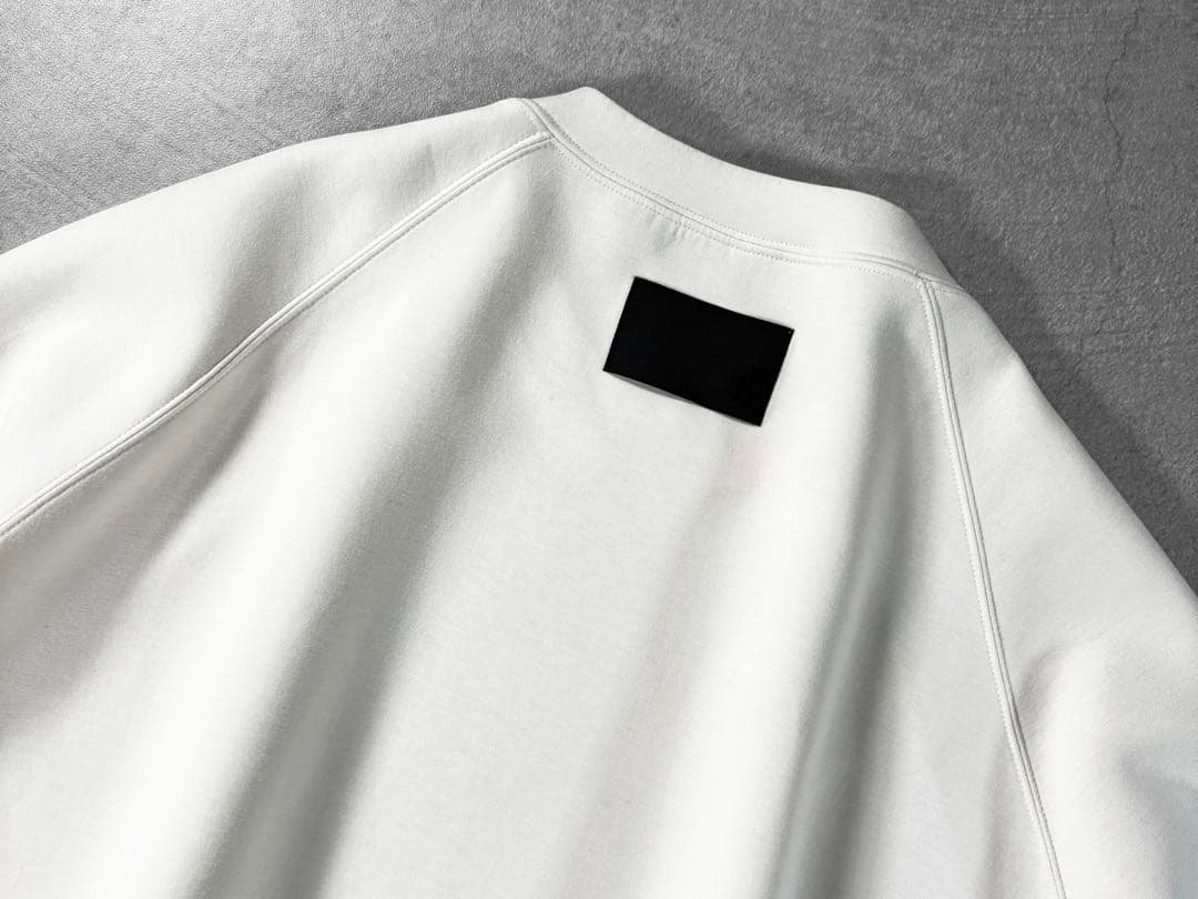 コグザビッグスモーク MEGACREWNECK ドルマン スウェット 白 日本製